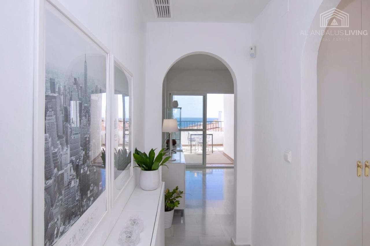 Scandinavian Style Apartment With Amazing Sea Views And South West Facing Sunny Terrace In Miraflores Walking Distance To The Beach! Malaga Ngoại thất bức ảnh